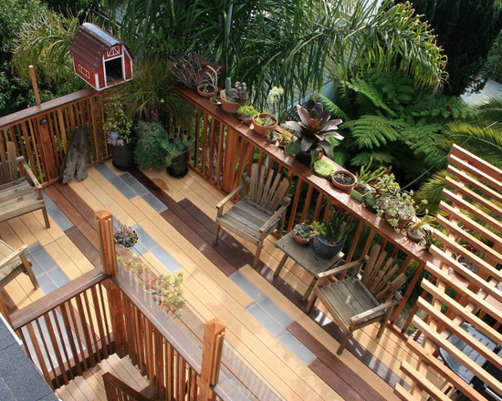 私家花园设计中这20几款木制露台你喜欢哪一款